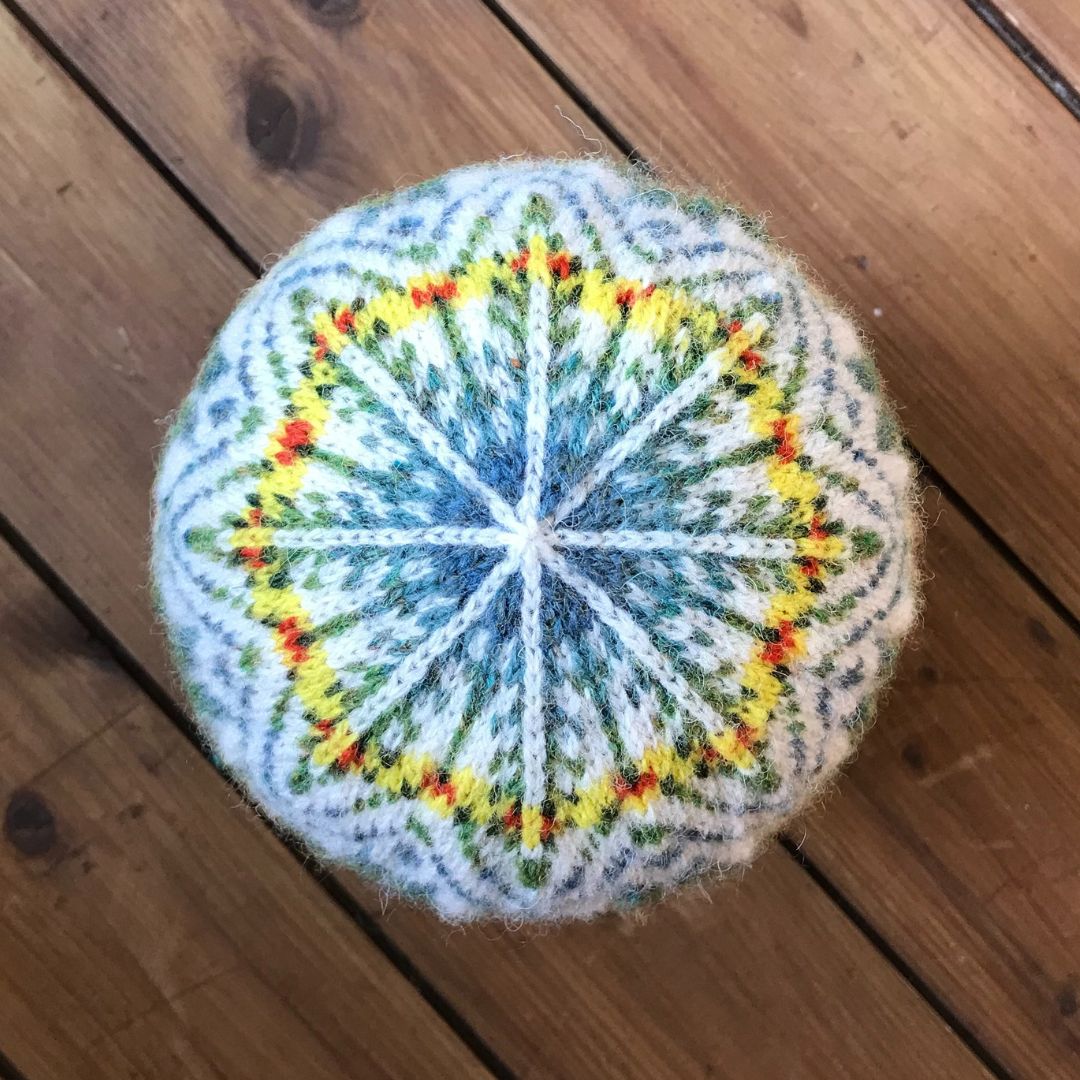 Knitting Jenny Pattern 20: Fair Isle Inspired Fisherman’s Kep