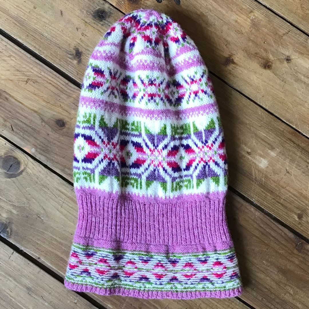 Knitting Jenny Pattern 21: Fair Isle Inspired Fisherman’s Kep