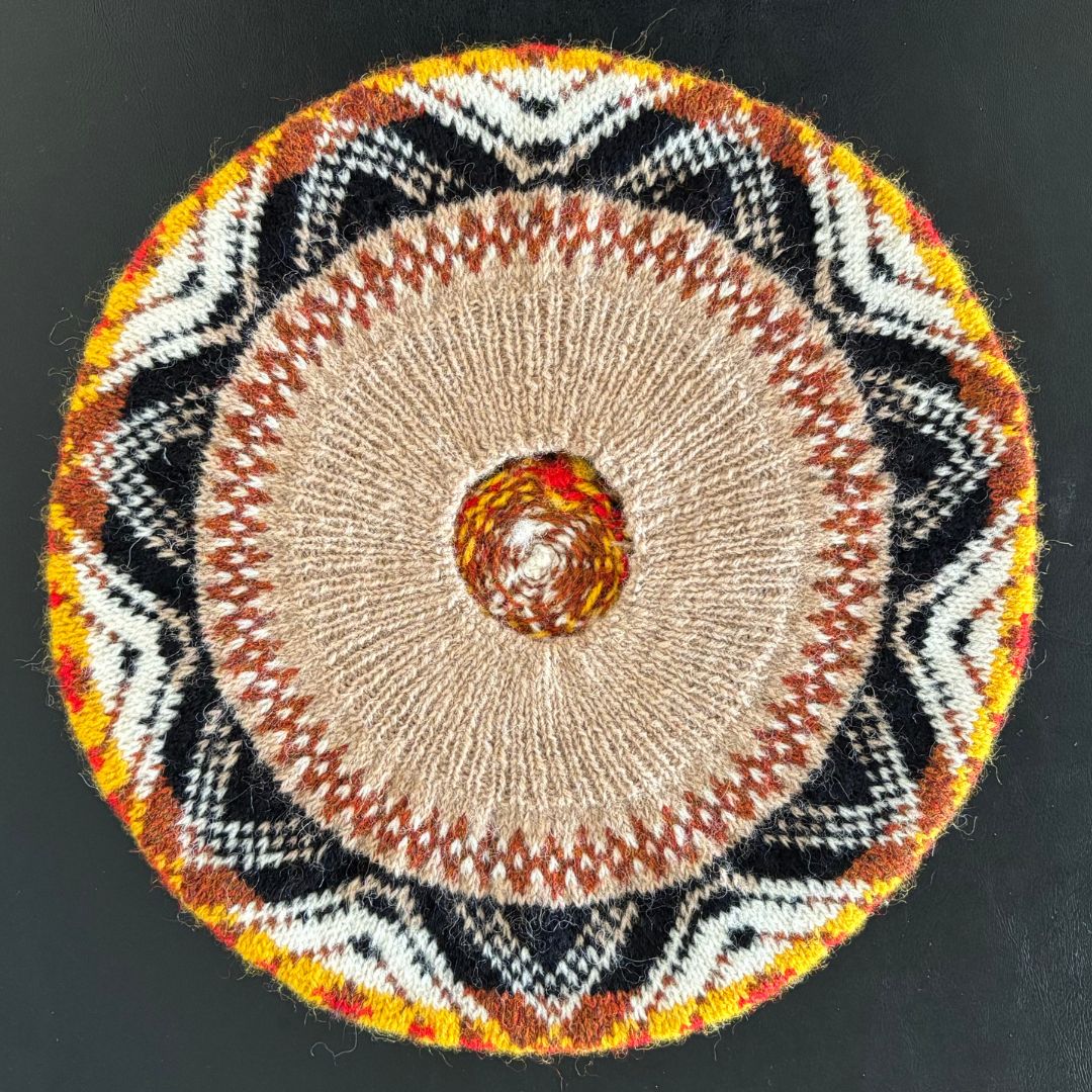 Knitting Jenny Pattern 52: Fair Isle Inspired Tam o’ Shanter
