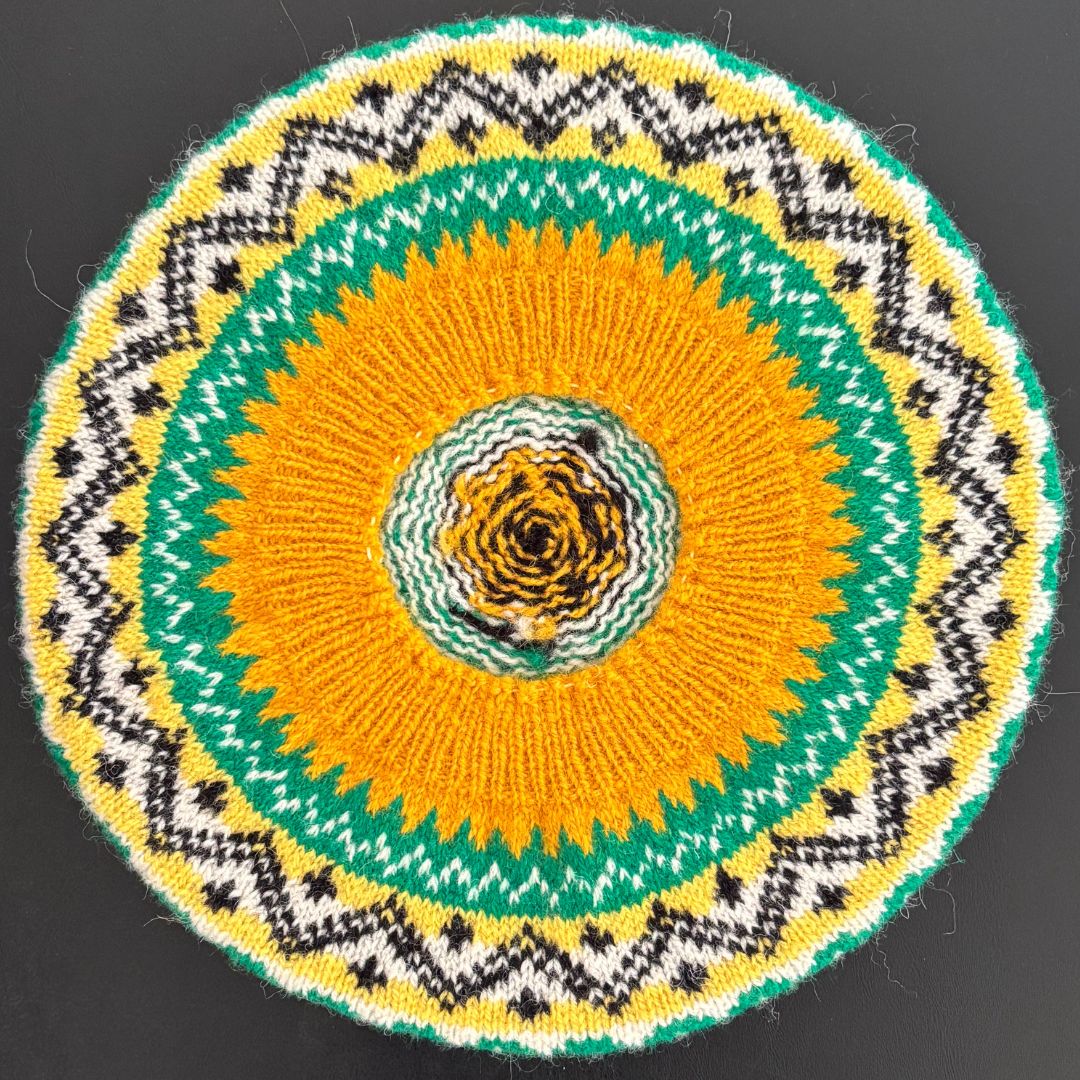 Knitting Jenny Pattern 56: Fair Isle Inspired Tam o’ Shanter