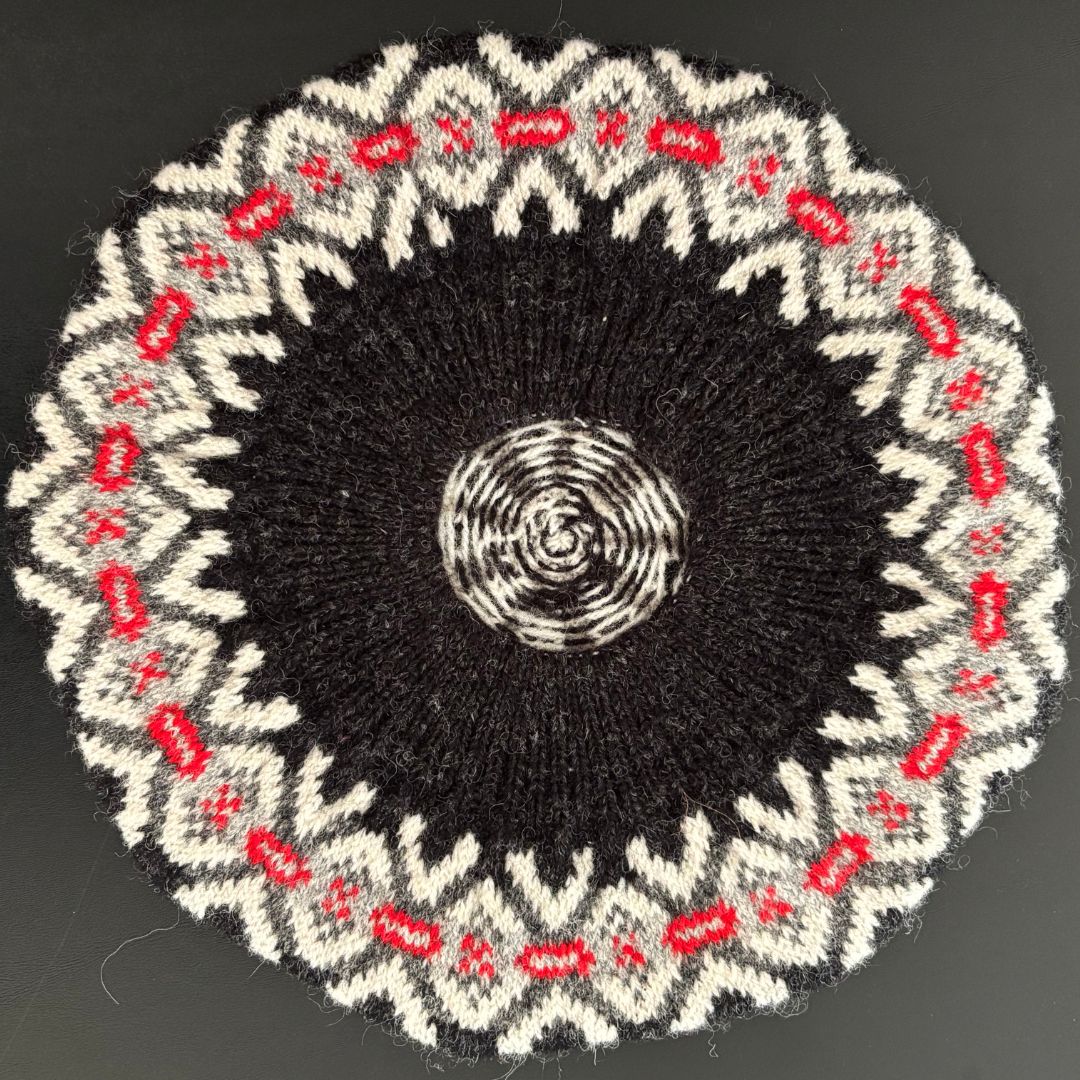 Knitting Jenny Pattern 57: Fair Isle Inspired Tam o’ Shanter
