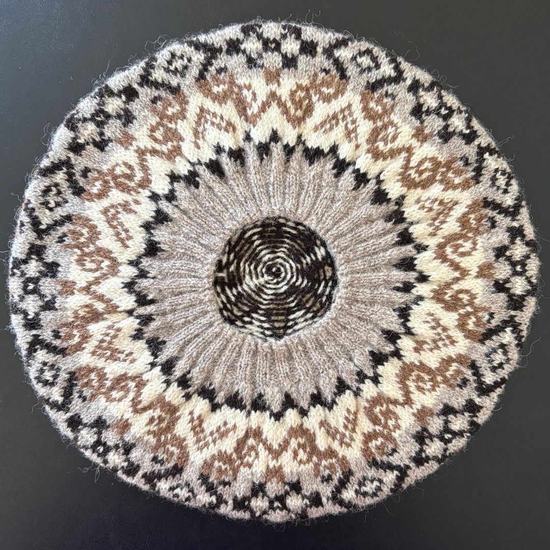 Knitting Jenny Pattern 59: Fair Isle Inspired Tam o’ Shanter