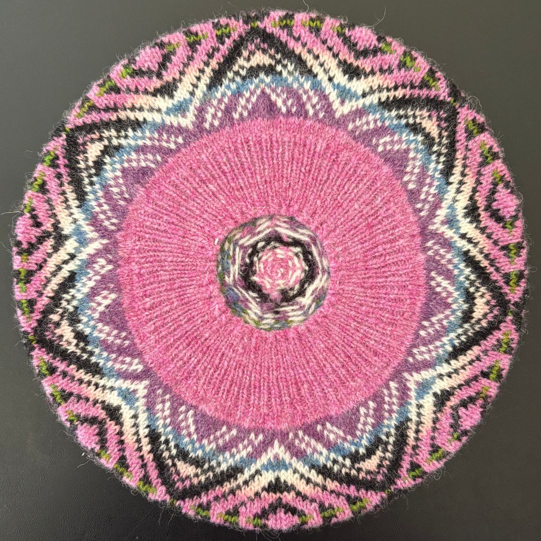 Knitting Jenny Pattern 64: Fair Isle Inspired Tam o’ Shanter