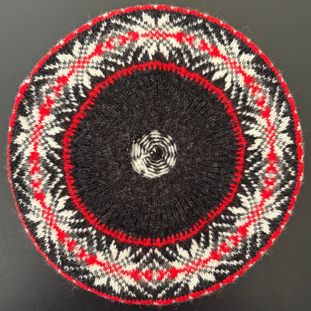 Knitting Jenny Pattern 65: Fair Isle Inspired Tam o’ Shanter