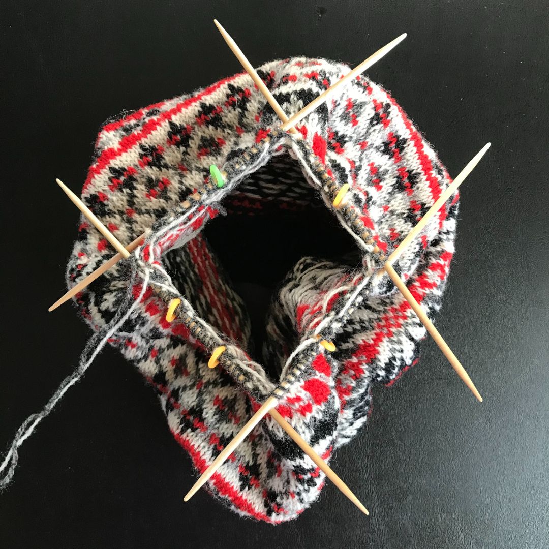 Knitting Jenny Pattern 65: Fair Isle Inspired Tam o’ Shanter