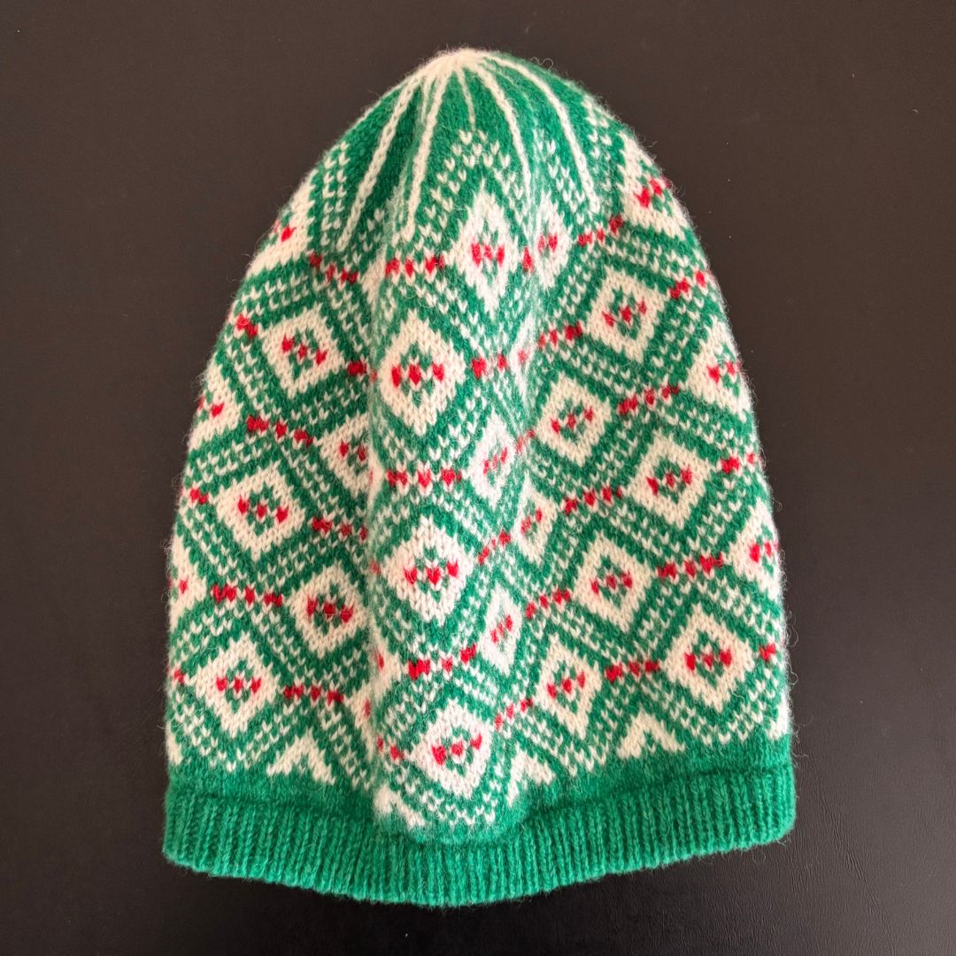 Knitting Jenny Pattern 68: Fair Isle Inspired Ski Hat
