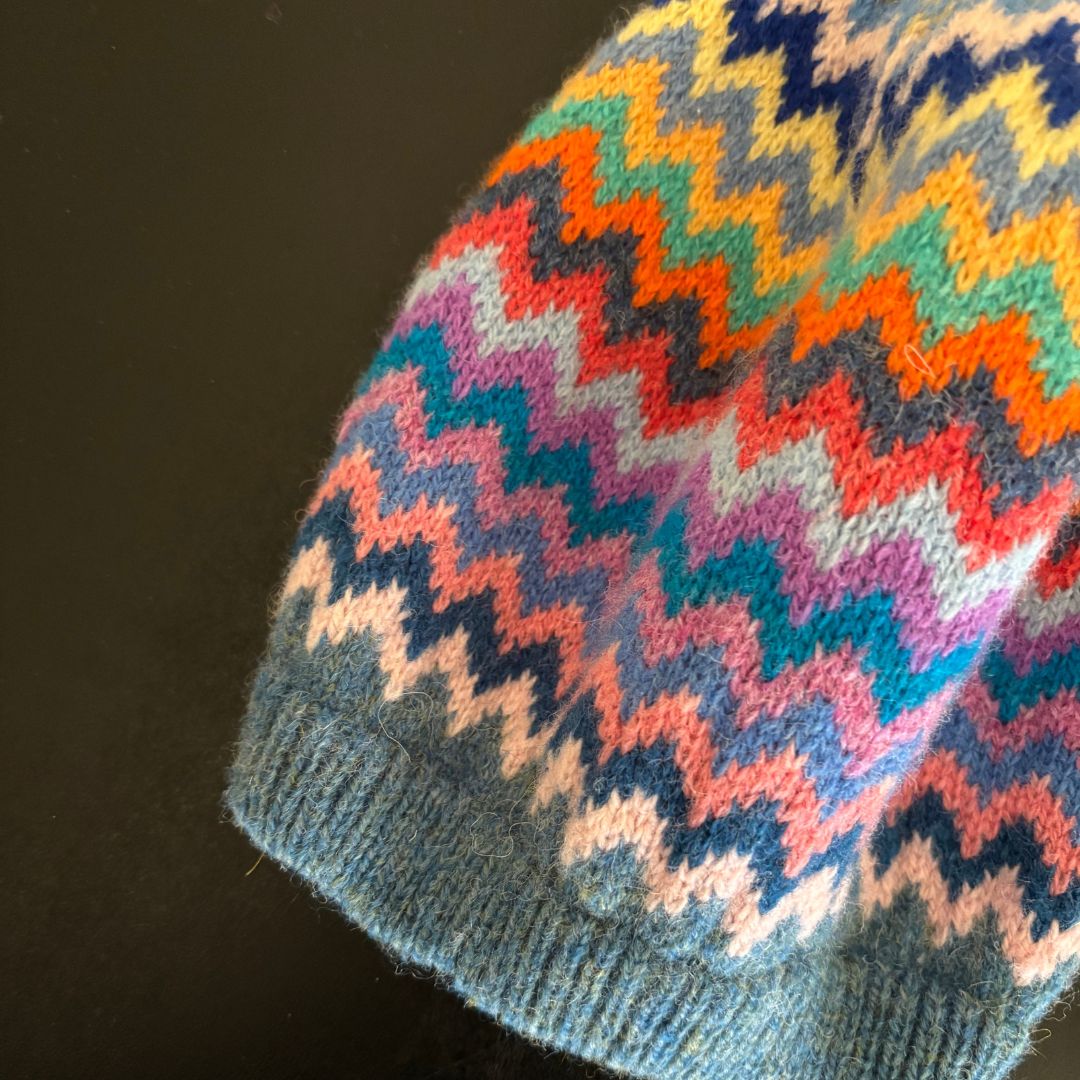 Knitting Jenny Pattern 71: Fair Isle Inspired Ski Hat