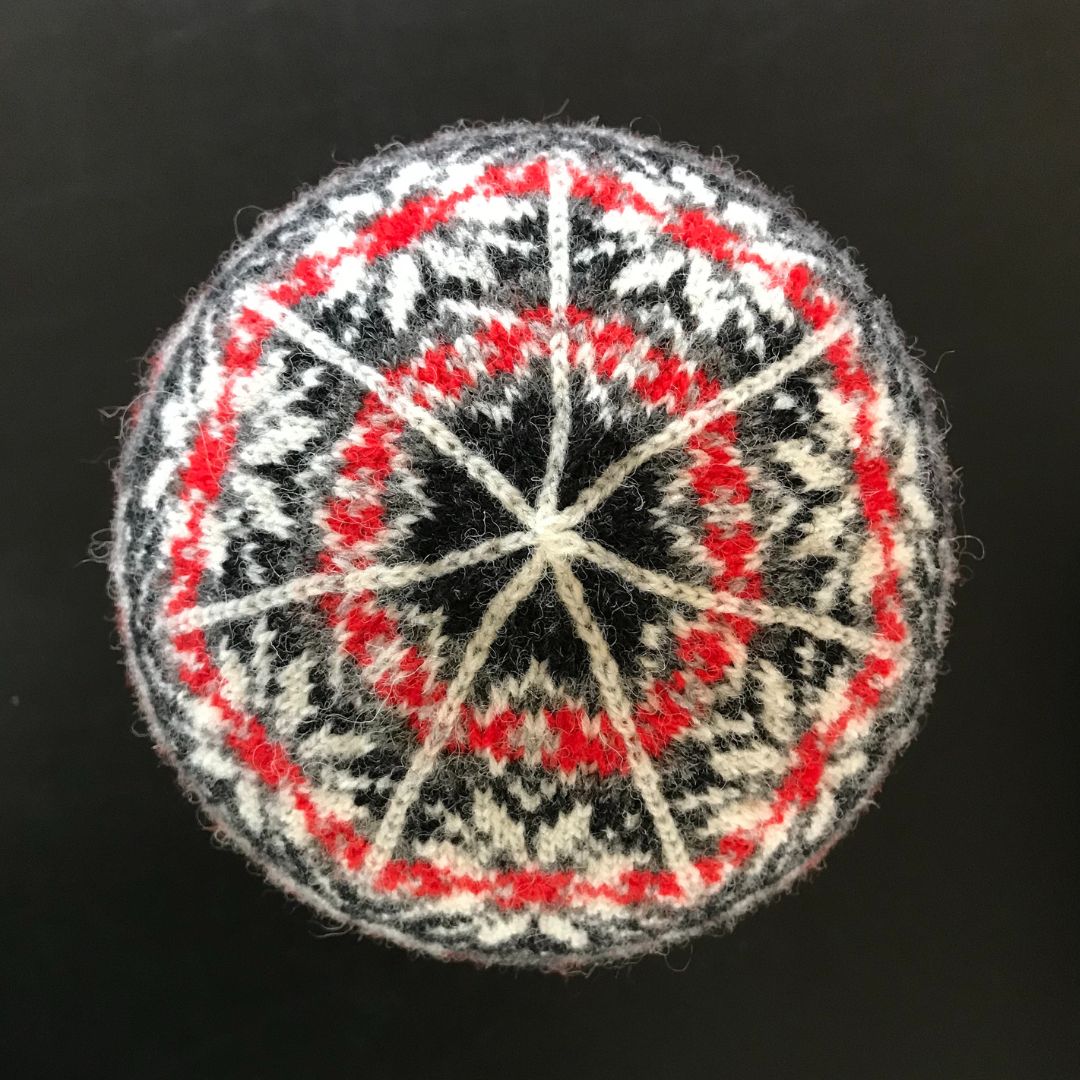 Knitting Jenny Pattern 80: Fair Isle Inspired Ski Hat