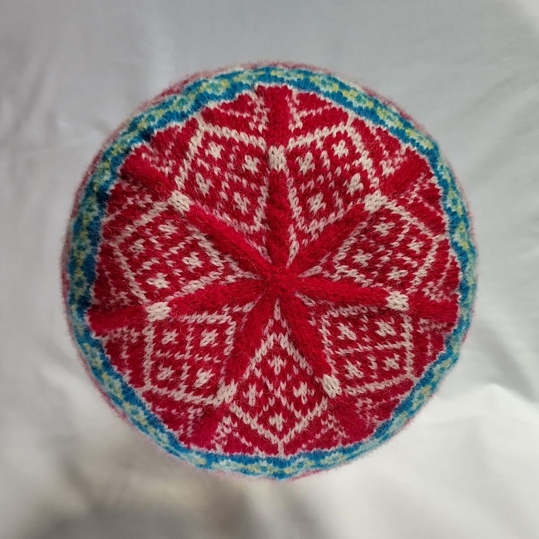 Knitting Jenny Pattern 84: Fair Isle Inspired Ski Hat