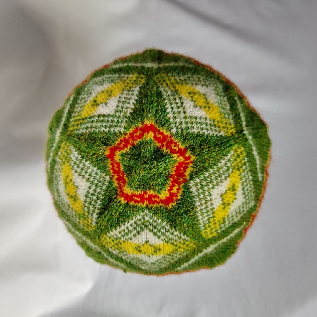 Knitting Jenny Pattern 86: Fair Isle Inspired Ski Hat