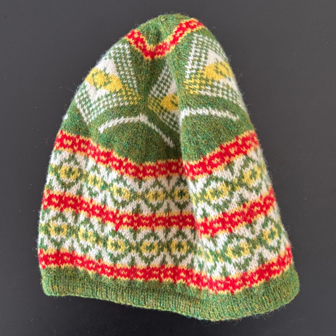 Knitting Jenny Pattern 86: Fair Isle Inspired Ski Hat