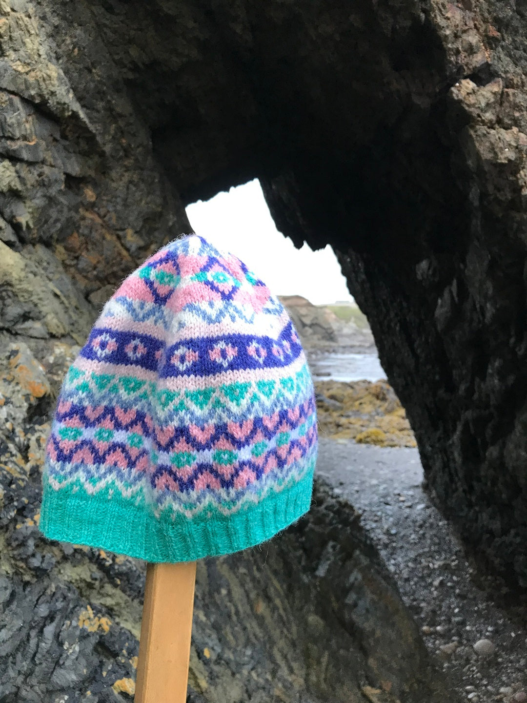 Knitting Jenny Pattern 87: Fair Isle Inspired Ski Hat