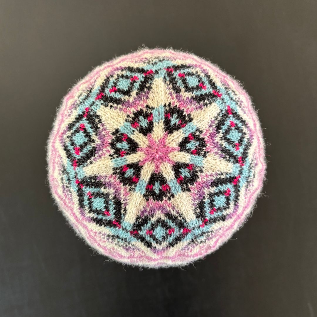 Knitting Jenny Pattern 99: Fair Isle Inspired Ski Hat