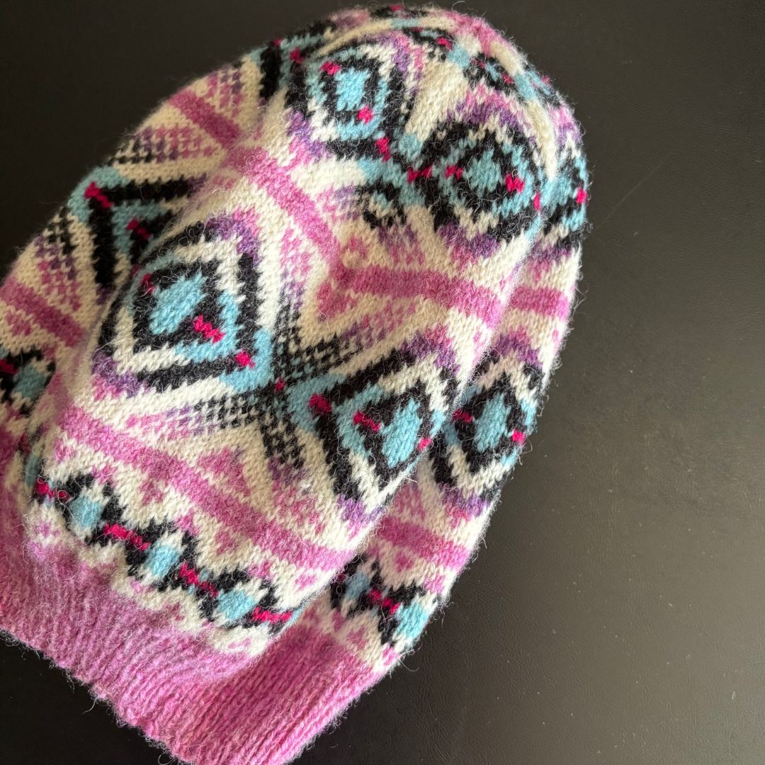 Knitting Jenny Pattern 99: Fair Isle Inspired Ski Hat