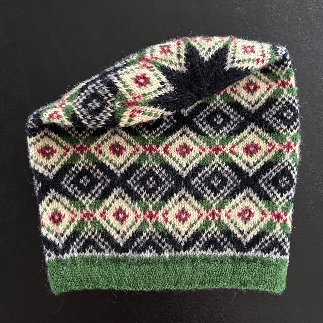 Knitting Jenny Pattern 30: Fair Isle Inspired Fisherman’s Kep