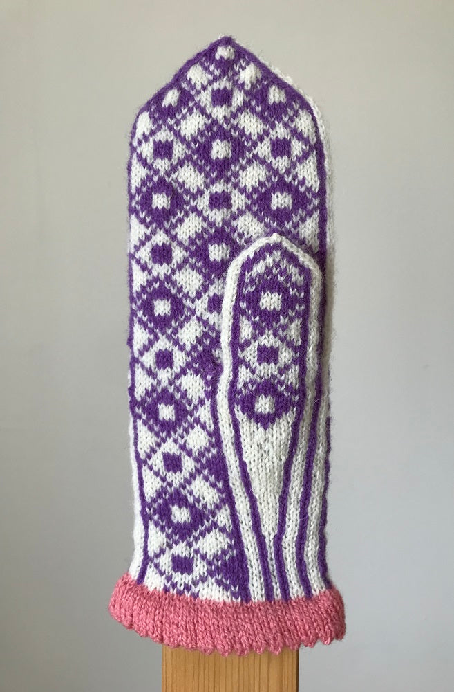 Knitting Jenny Pattern 16: Fair Isle Inspired Shetland Mittens and Design Workbook