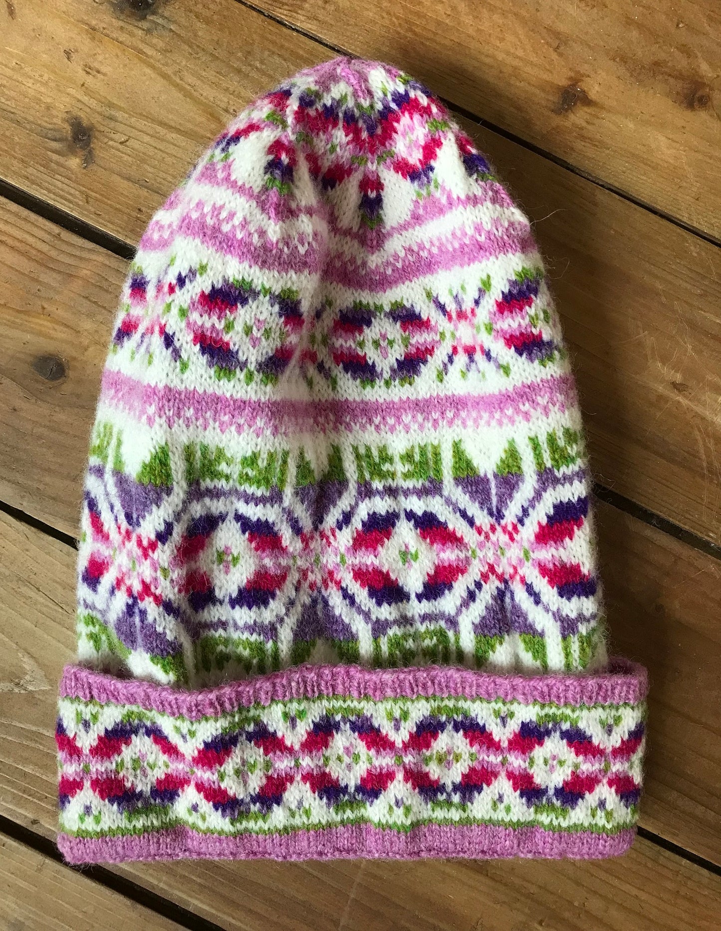 Knitting Jenny Pattern 21: Fair Isle Inspired Fisherman’s Kep