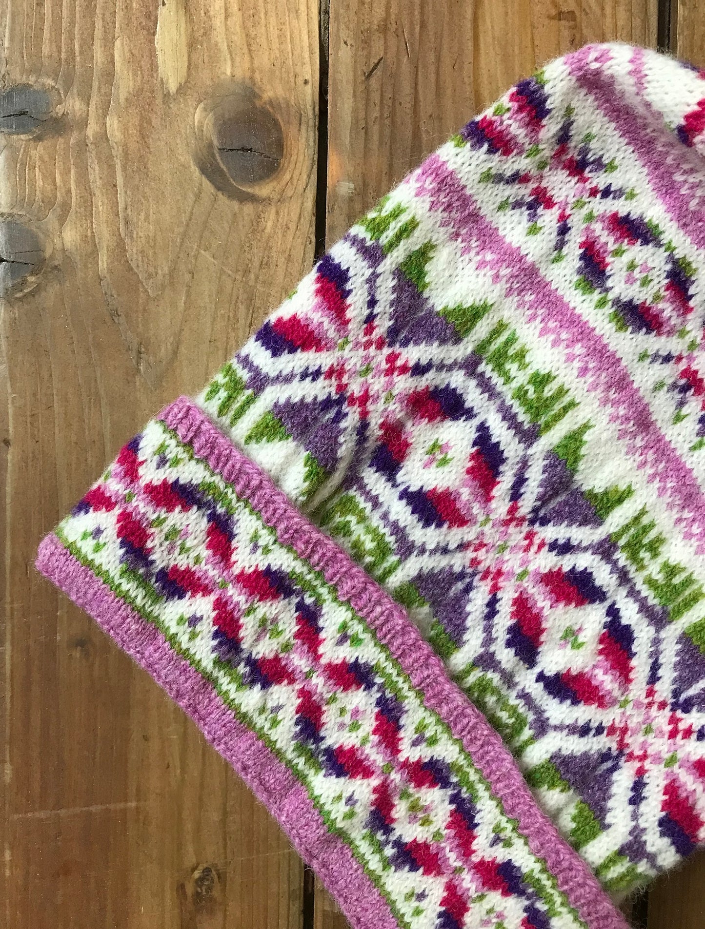 Knitting Jenny Pattern 21: Fair Isle Inspired Fisherman’s Kep