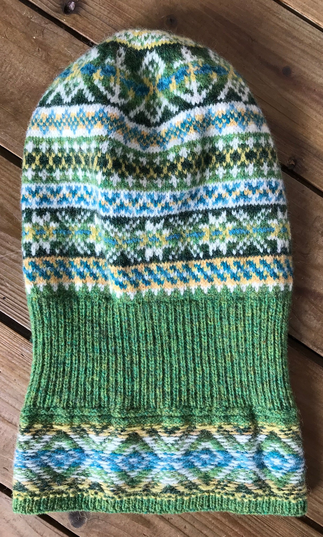 Knitting Jenny Pattern 23: Fair Isle Inspired Fisherman’s Kep
