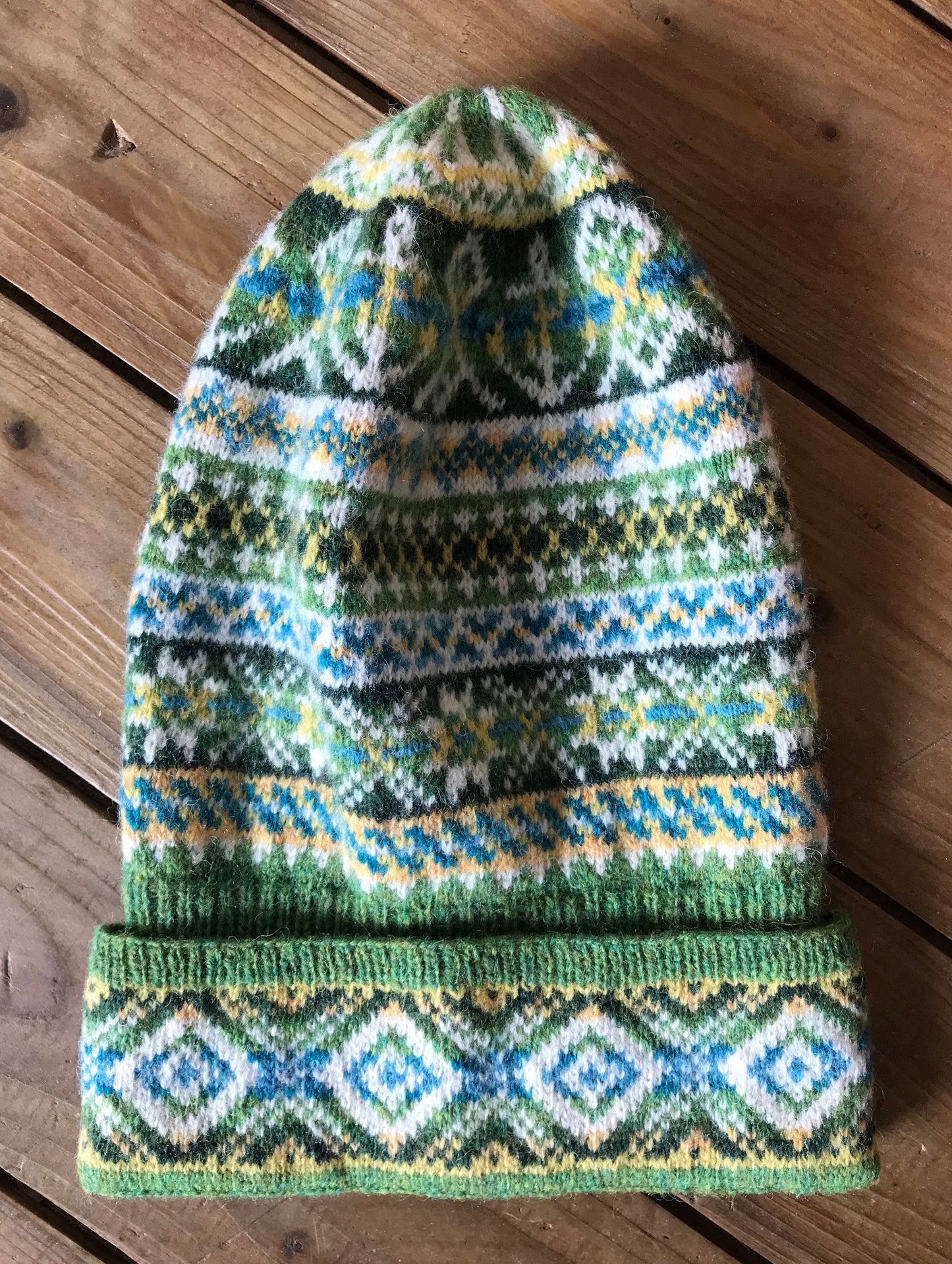 Knitting Jenny Pattern 23: Fair Isle Inspired Fisherman’s Kep and Desi