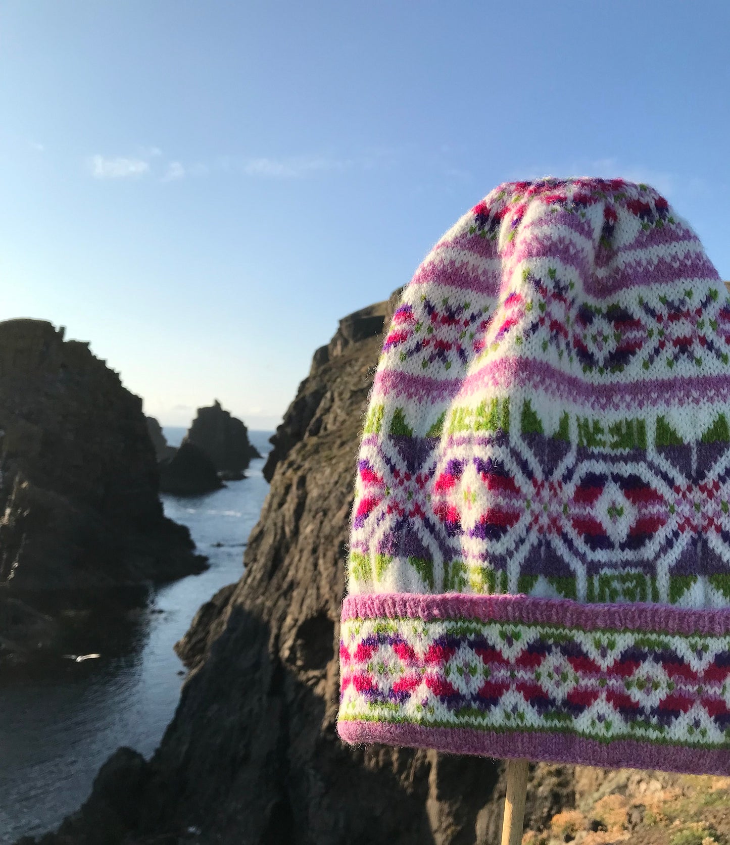 Knitting Jenny Pattern 21: Fair Isle Inspired Fisherman’s Kep