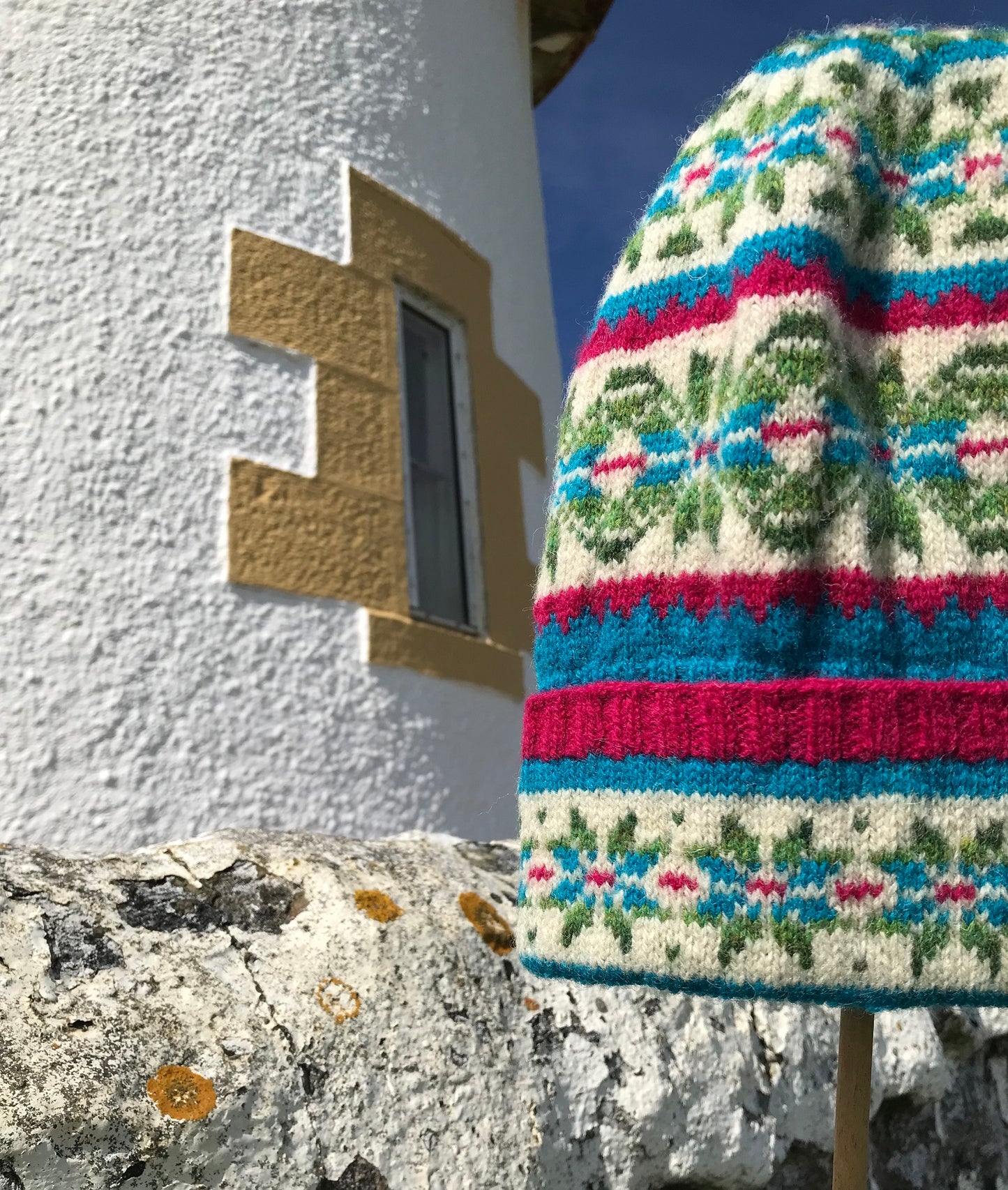 Knitting Jenny Pattern 24: Fair Isle Inspired Fisherman’s Kep and Design Workbook