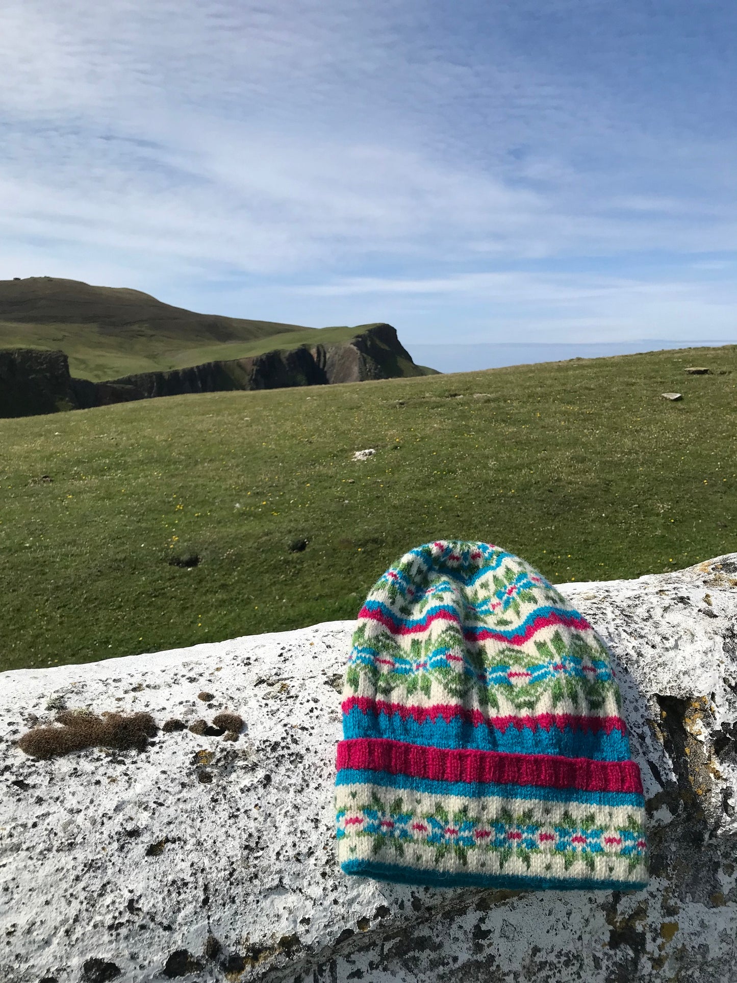 Knitting Jenny Pattern 24: Fair Isle Inspired Fisherman’s Kep and Design Workbook