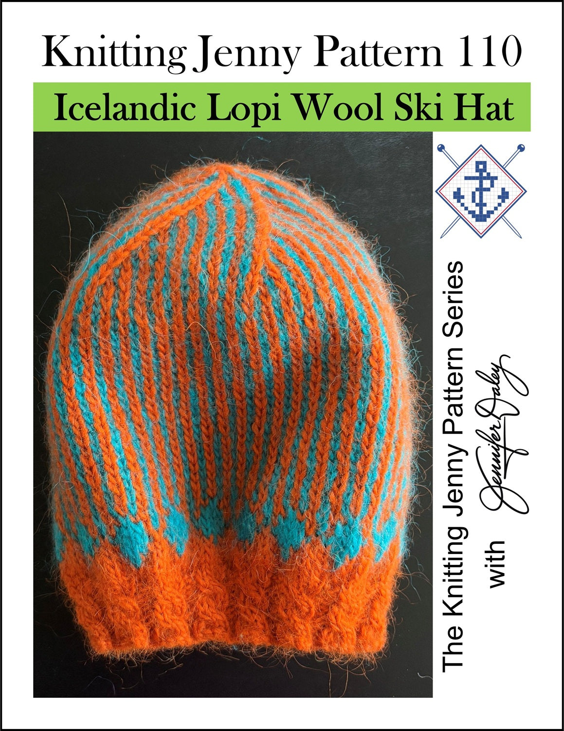 Knitting Jenny Pattern 110: Icelandic Léttlopi Wool Ski Hat