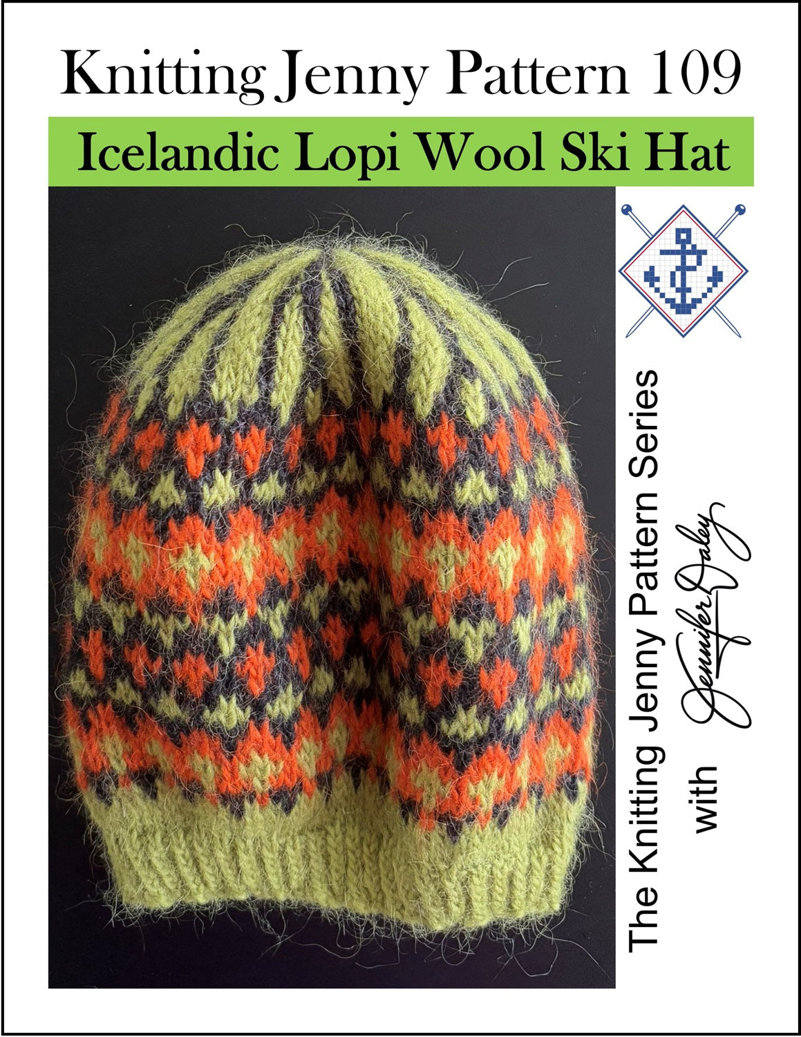 Knitting Jenny Pattern 109: Icelandic Léttlopi Wool Ski Hat