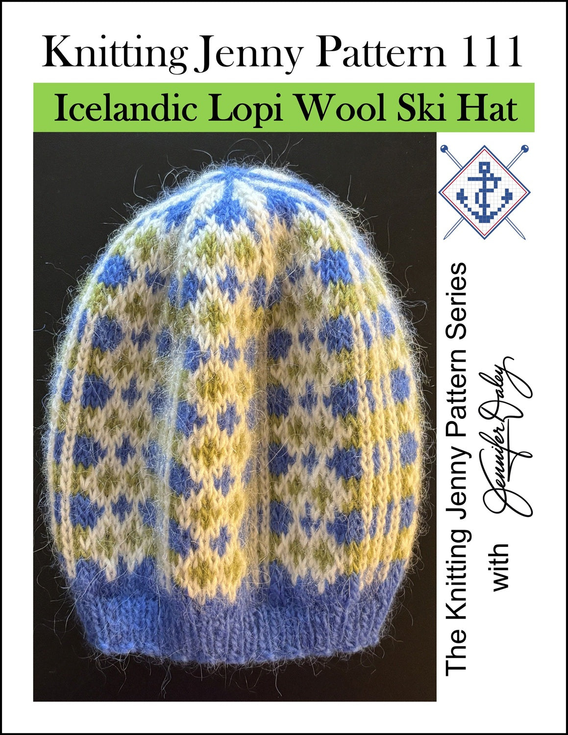 Knitting Jenny Pattern 111: Icelandic Léttlopi Wool Ski Hat