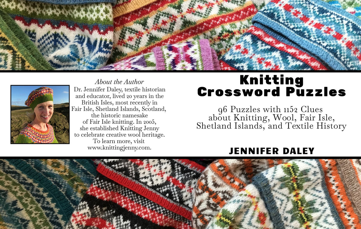 Knitting Crossword Puzzles: 96 Puzzles with 1152 Clues about Knitting, Wool, Fair Isle, Shetland Islands, and Textile History