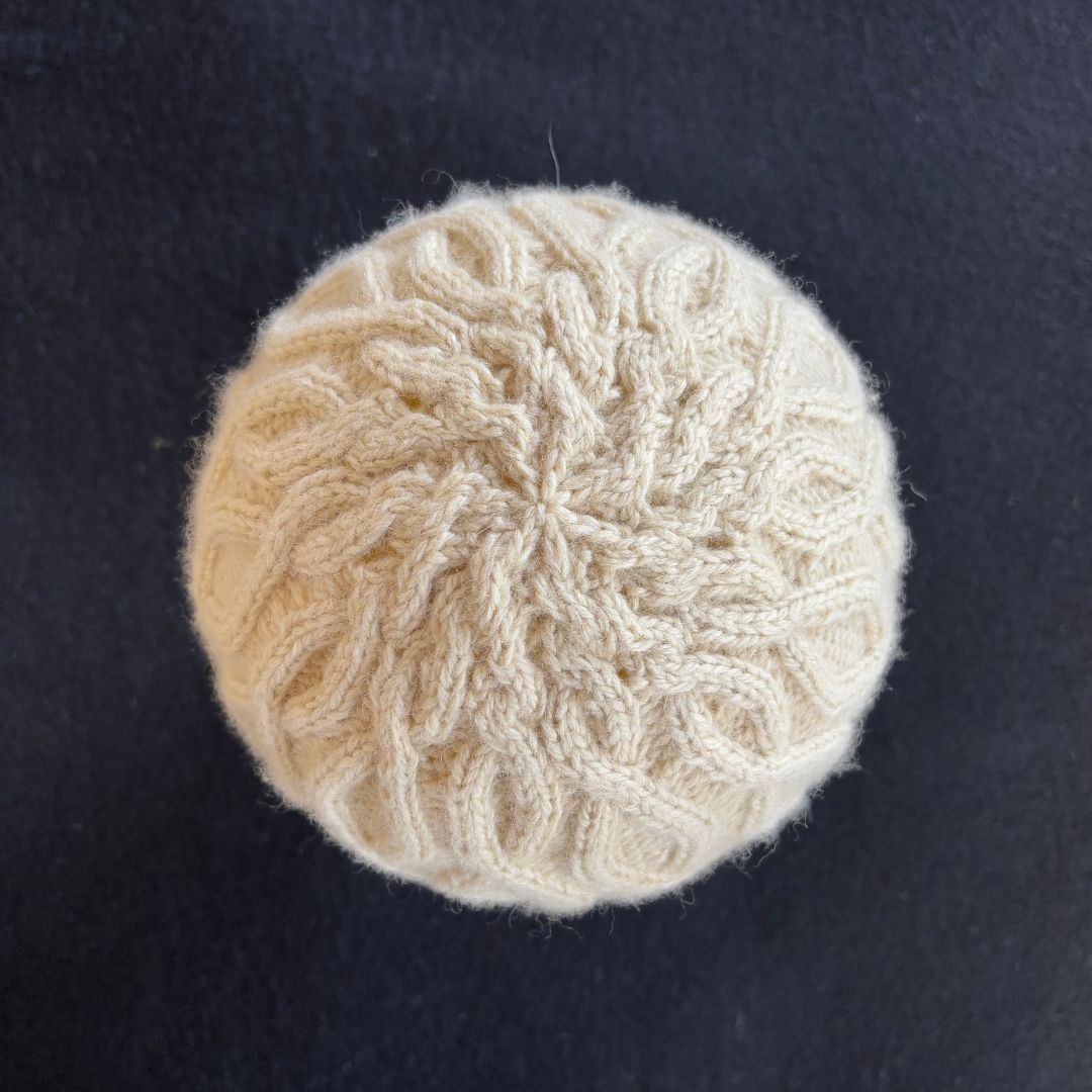 Knitting Jenny Pattern 116: Irish Aran Islands Inspired Cabled Ski Hat