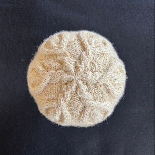 Knitting Jenny Pattern 118: Irish Aran Islands Inspired Cabled Ski Hat