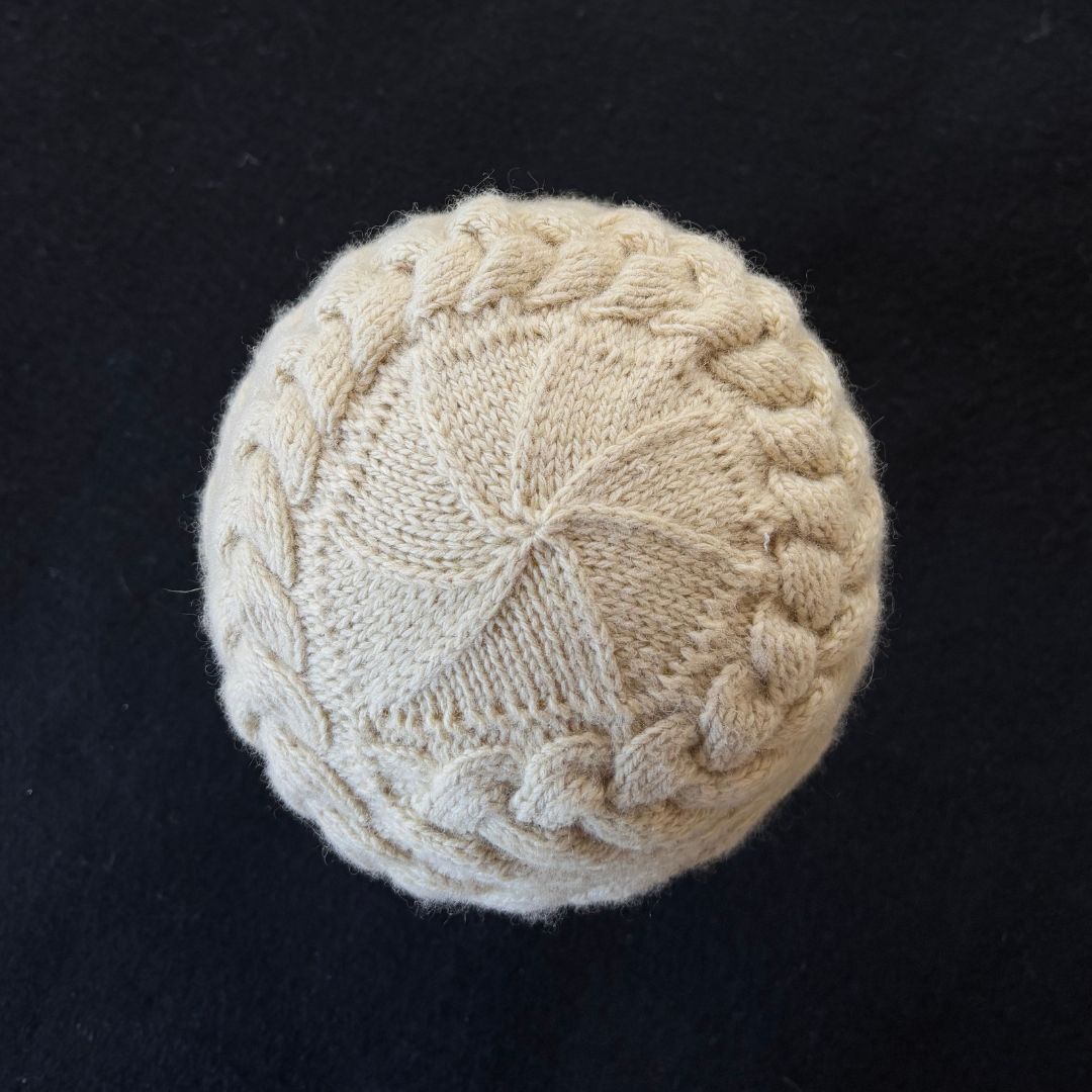 Knitting Jenny Pattern 119: Irish Aran Islands Inspired Cabled Ski Hat