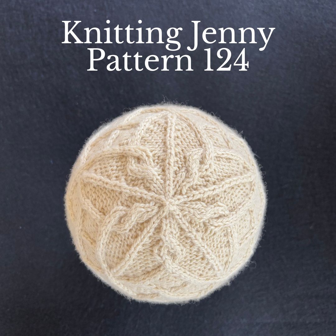 Knitting Jenny Patterns 123, 124, and 125: Irish Aran Islands Inspired Cabled Ski Hats and Jumper
