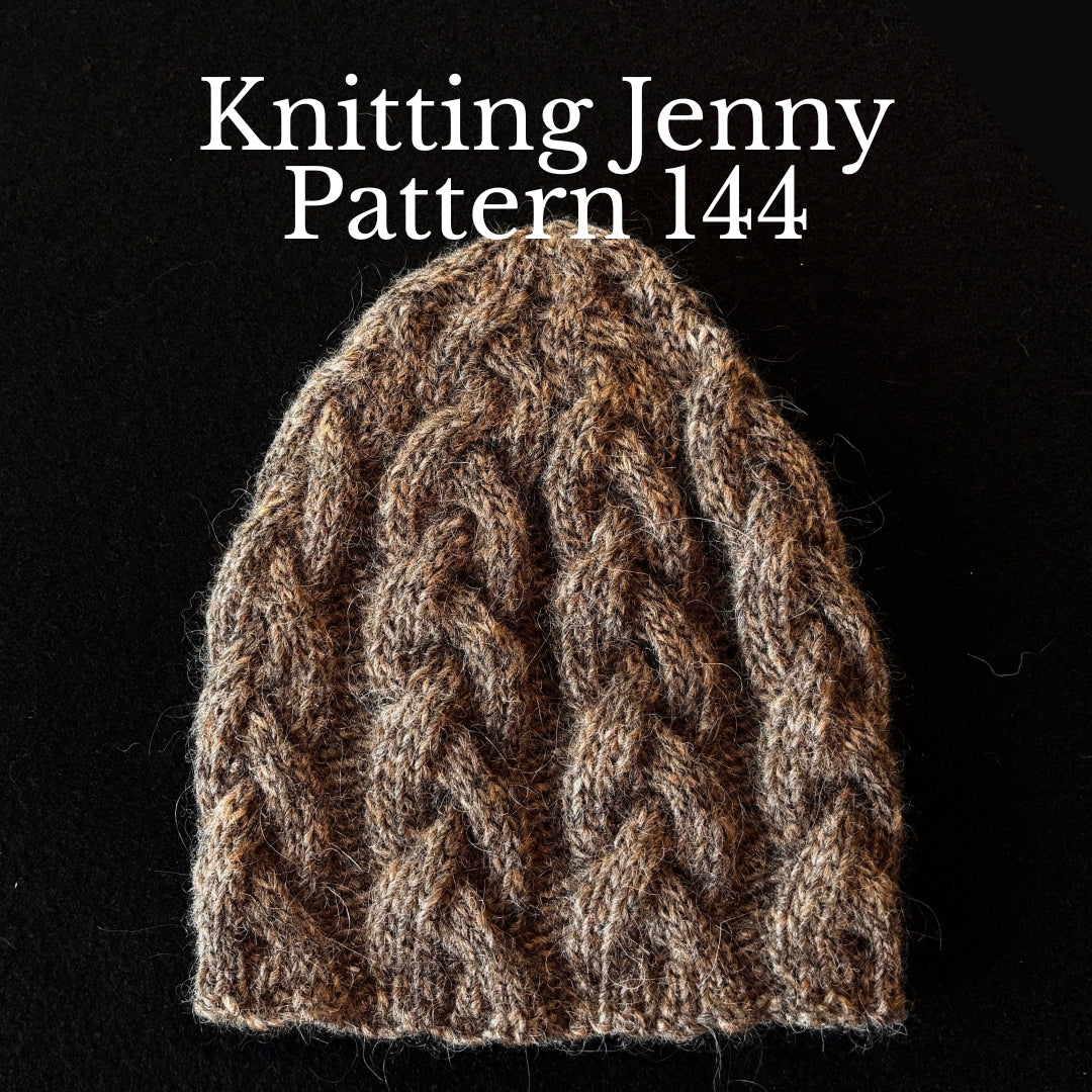 Knitting Jenny Pattern 144: Icelandic Léttlopi Wool Ski Hat