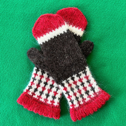 Knitting Jenny Pattern 147: Icelandic Léttlopi Wool Mittens