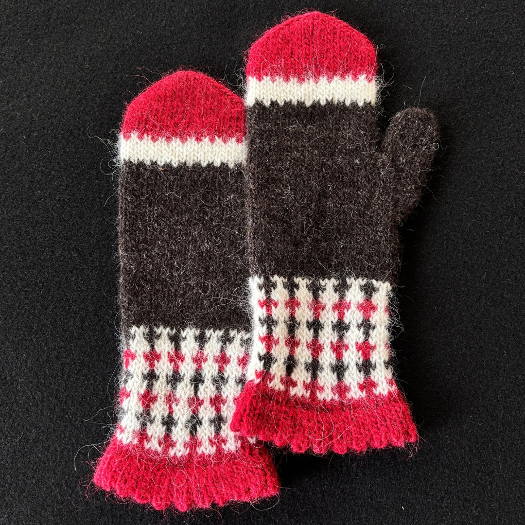 Knitting Jenny Pattern 147: Icelandic Léttlopi Wool Mittens