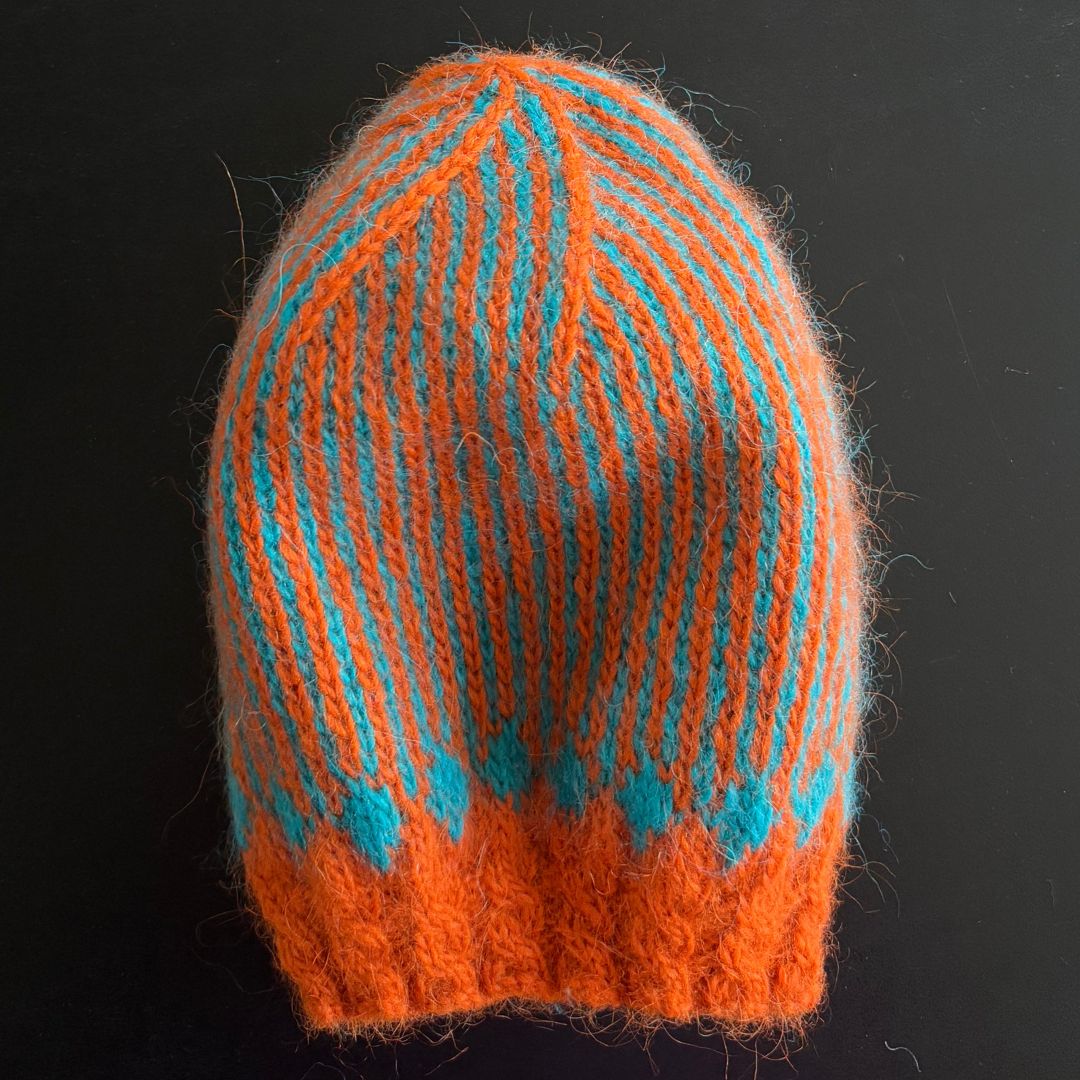 Knitting Jenny Pattern 110: Icelandic Léttlopi Wool Ski Hat