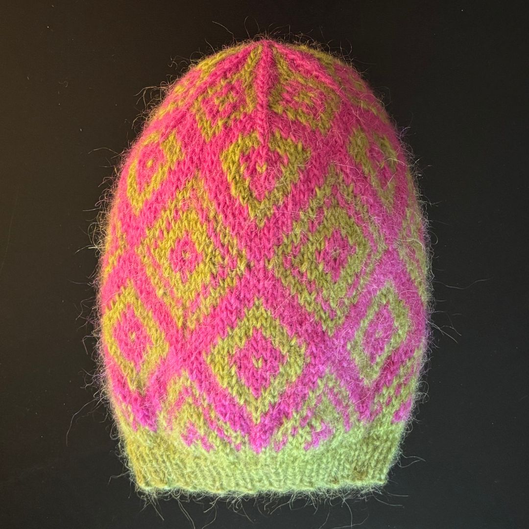 Knitting Jenny Pattern 105: Icelandic Léttlopi Wool Ski Hat