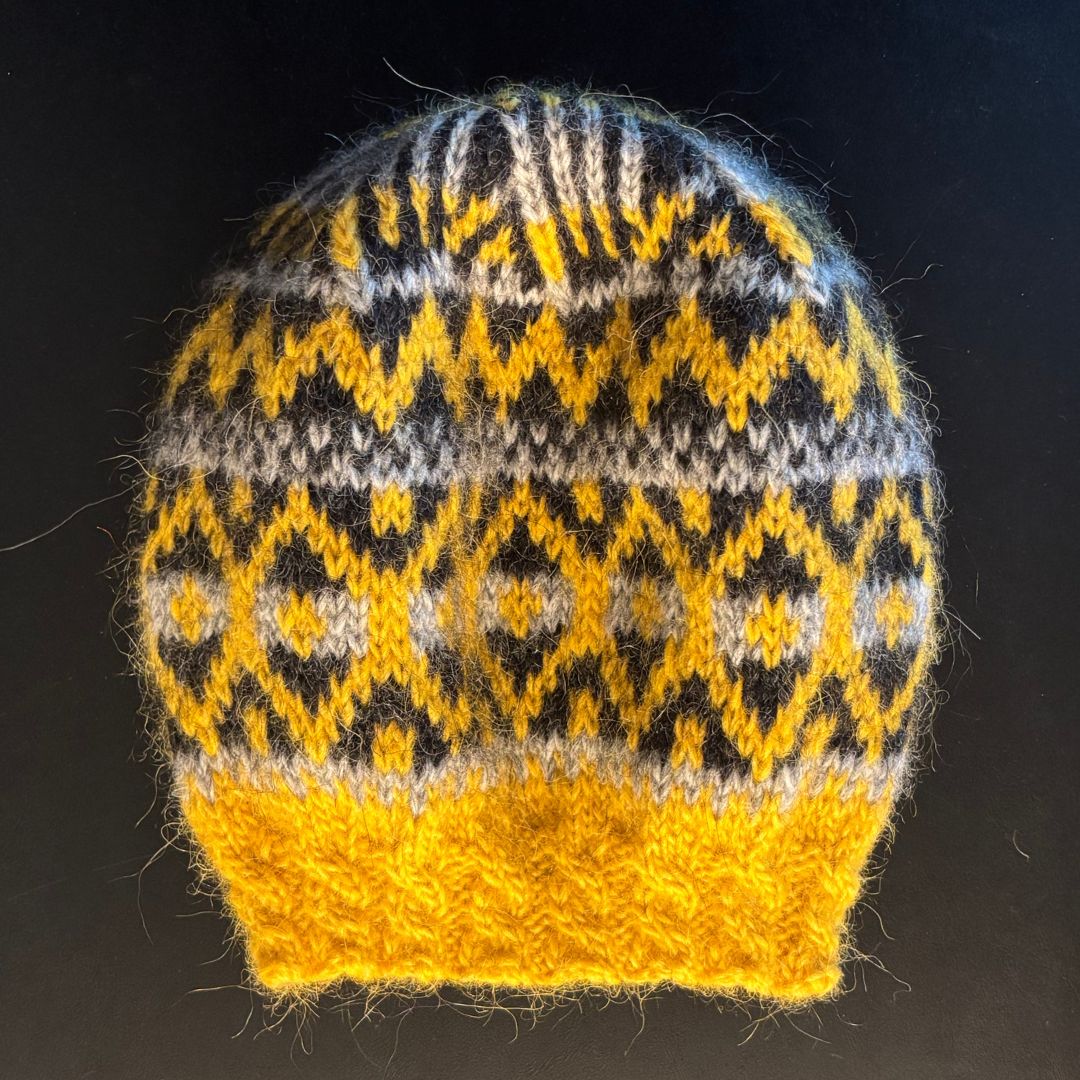 Knitting Jenny Pattern 107: Icelandic Léttlopi Wool Ski Hat