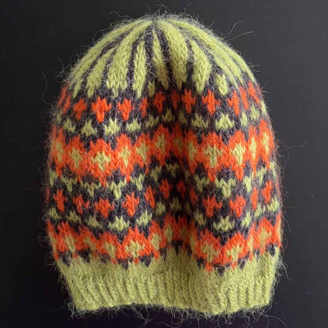Knitting Jenny Pattern 109: Icelandic Léttlopi Wool Ski Hat