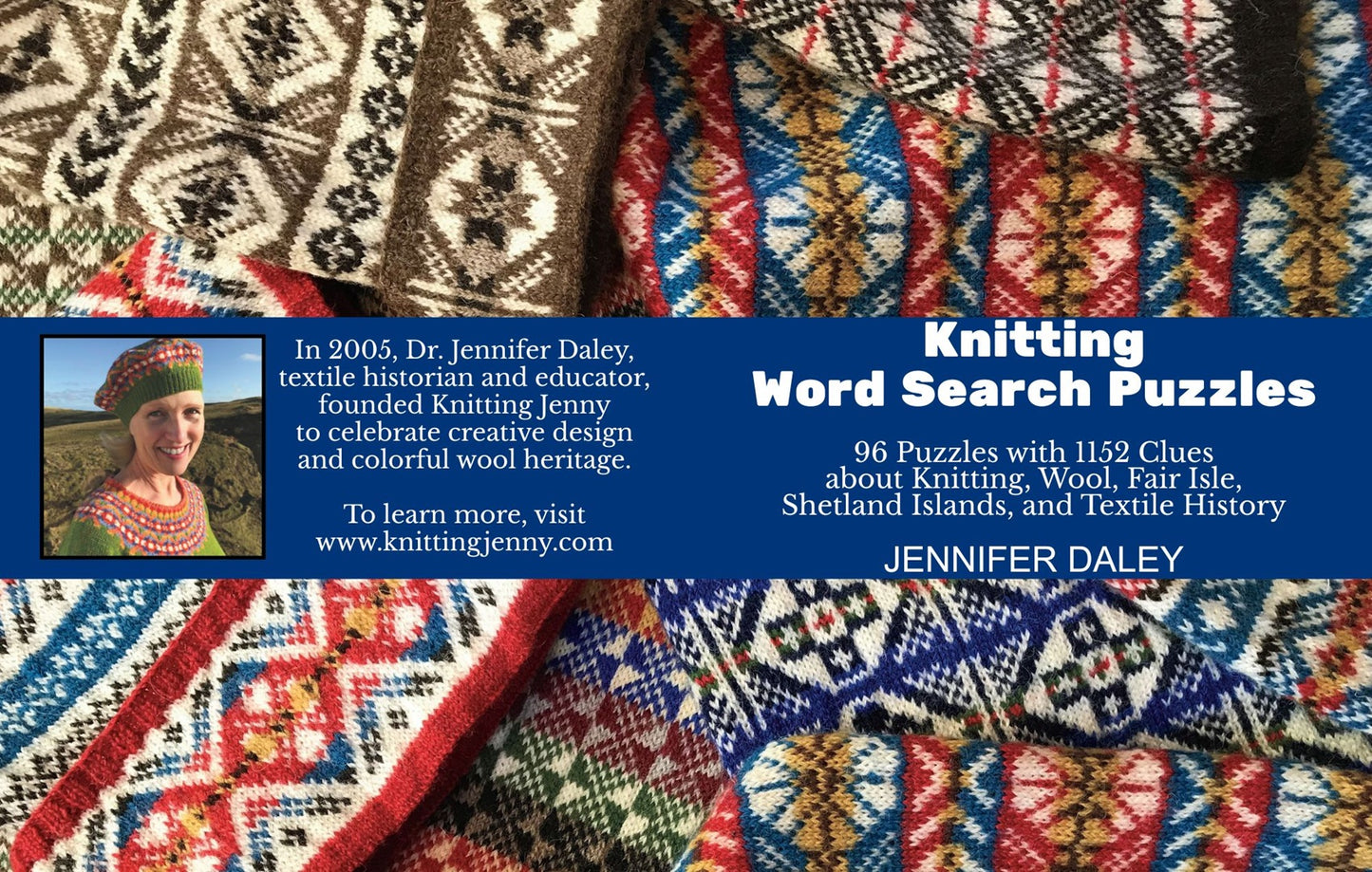 (Softback Book) Knitting Word Search Puzzles: 96 Puzzles with 1152 Clues about Knitting, Wool, Fair Isle, Shetland Islands, and Textile History