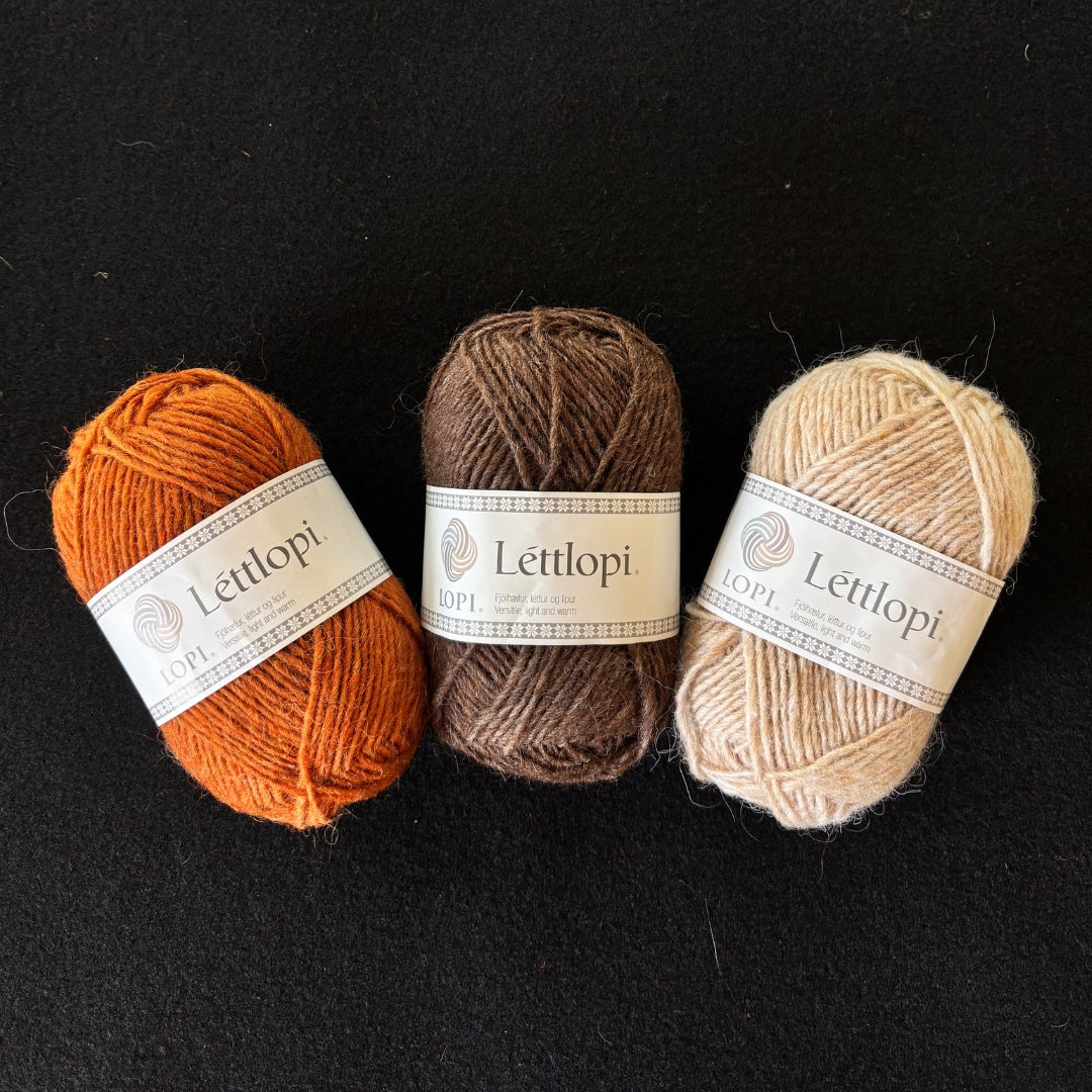 Knitting Jenny Patterns 142 and 143: Icelandic Léttlopi Wool Ski Hats