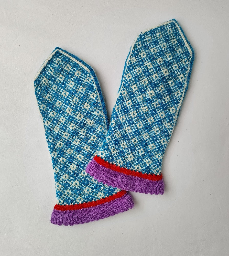 Knitting Jenny Pattern 6: Fair Isle Inspired Shetland Mittens and Design Workbook