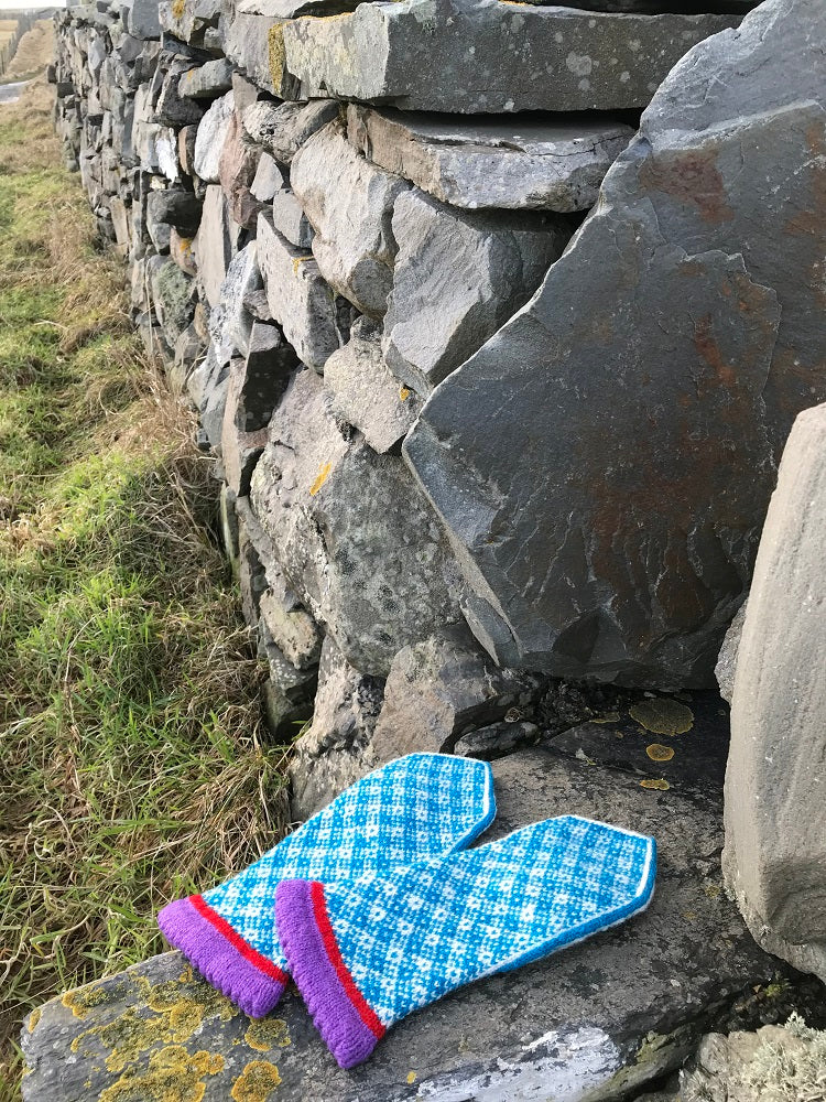 Knitting Jenny Pattern 6: Fair Isle Inspired Shetland Mittens and Design Workbook