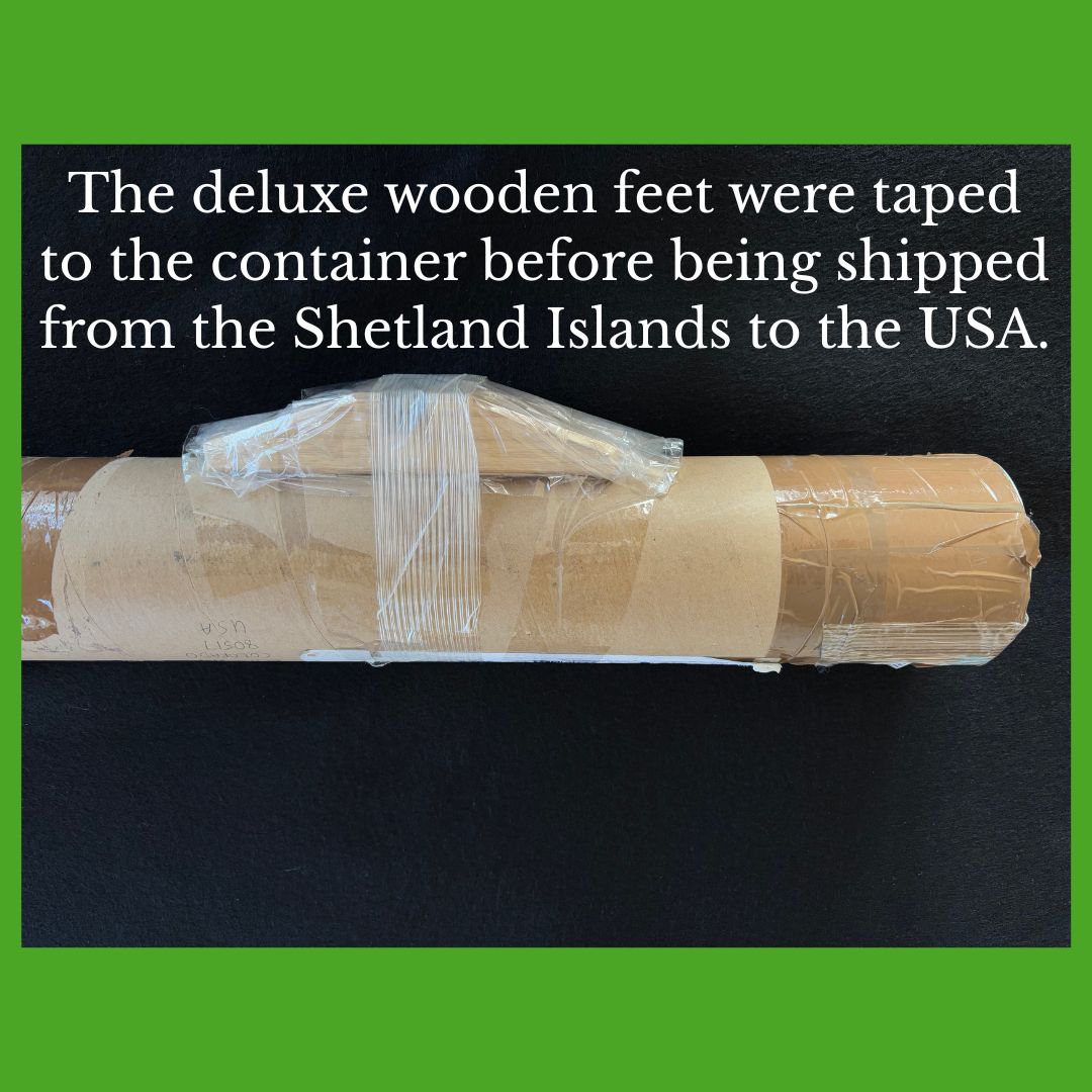 Traditional Shetland Wooden Jumper Board for Blocking Sweaters